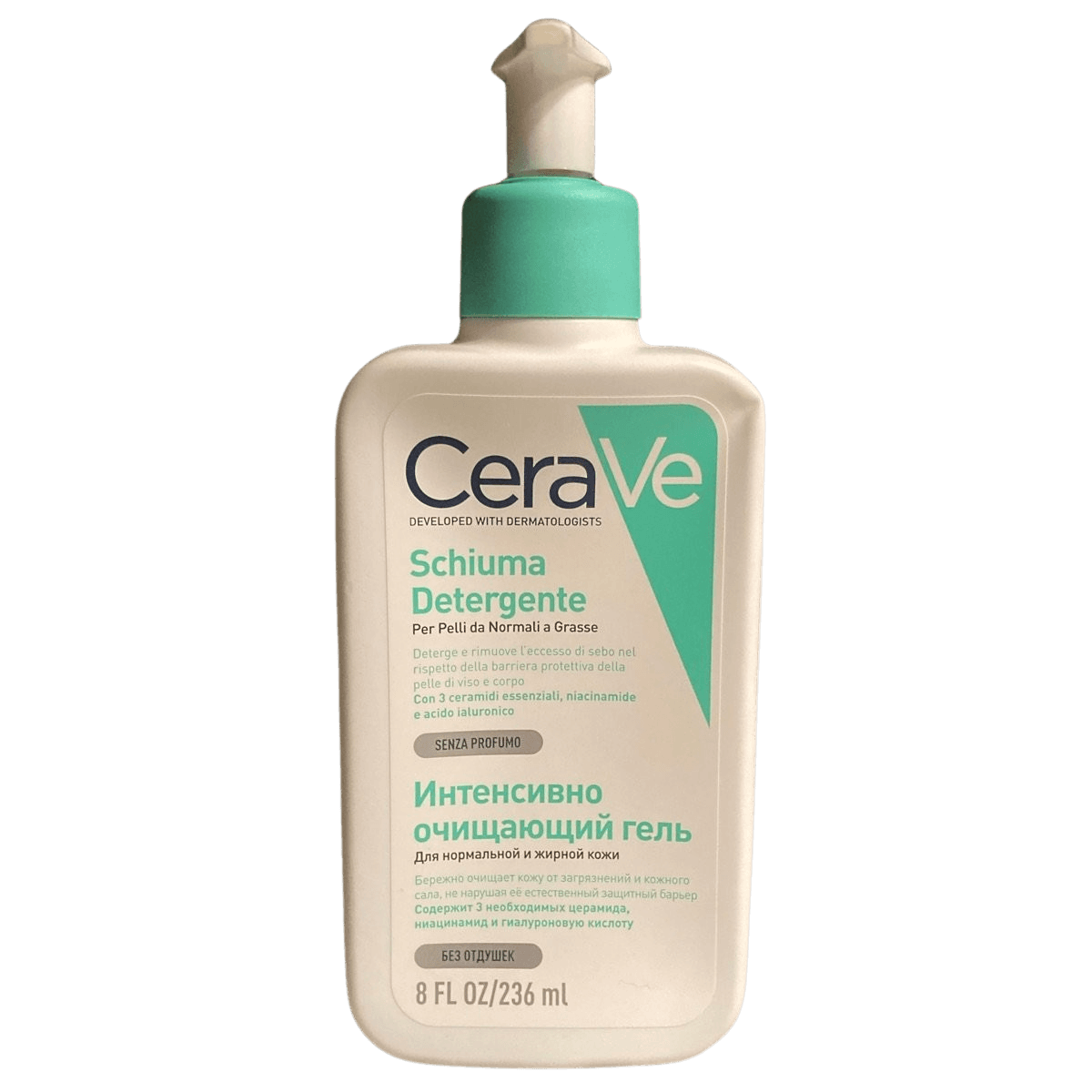 CeraVe Foaming Cleanser for Normal to Oily Skin 236ml