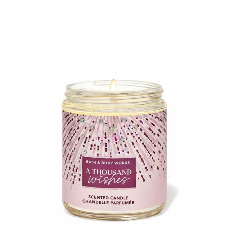 Bath And Body Works Candle A Thosand Wishes Ecclusively Fragranced 227g