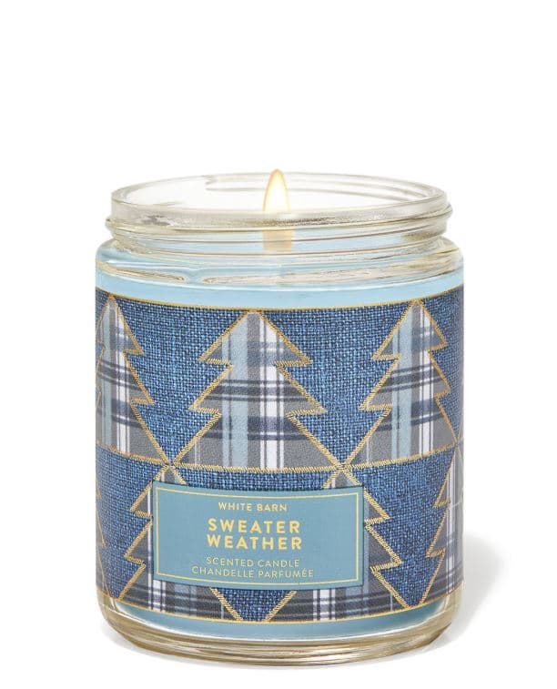 Bath and Body Works Sweater Weather Scented Candle 198g