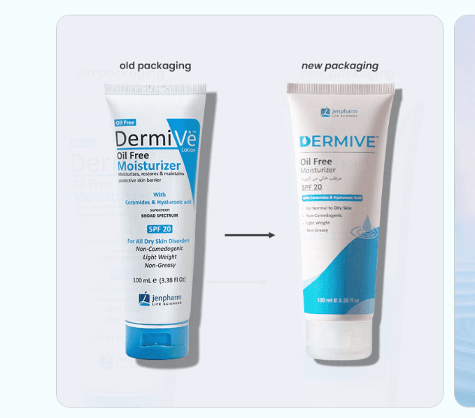 Jenpharm Dermive Oil Free Moisturizer 100ml