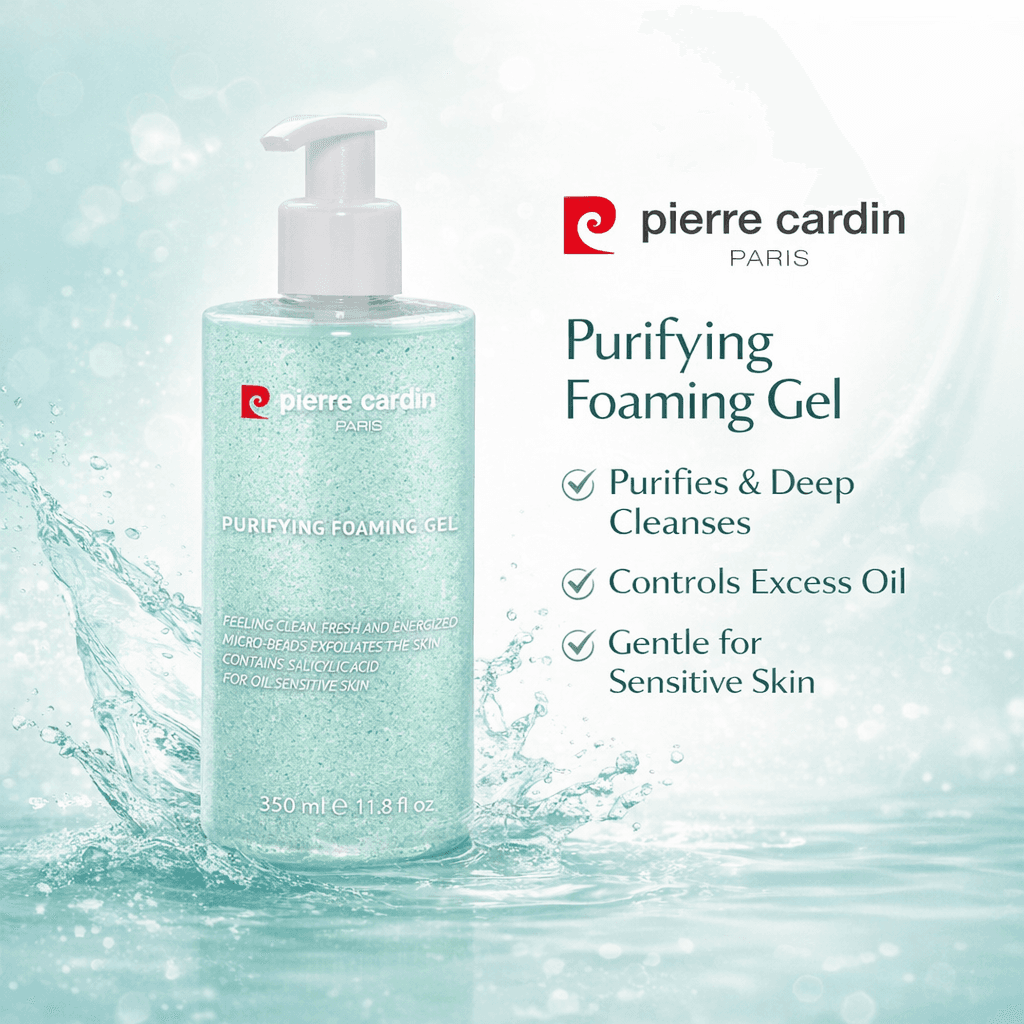 Pierre Cardin Paris Purifying Facial Gel For Oil Sensitive Skin 350ml