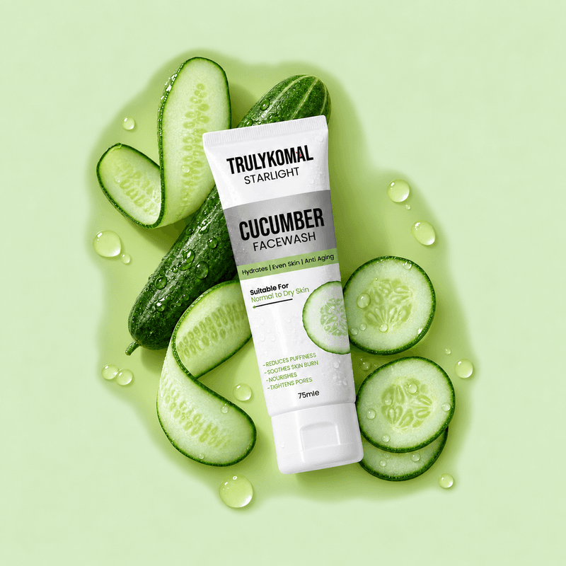 Truly Komal Cucumber Face wash 75ml