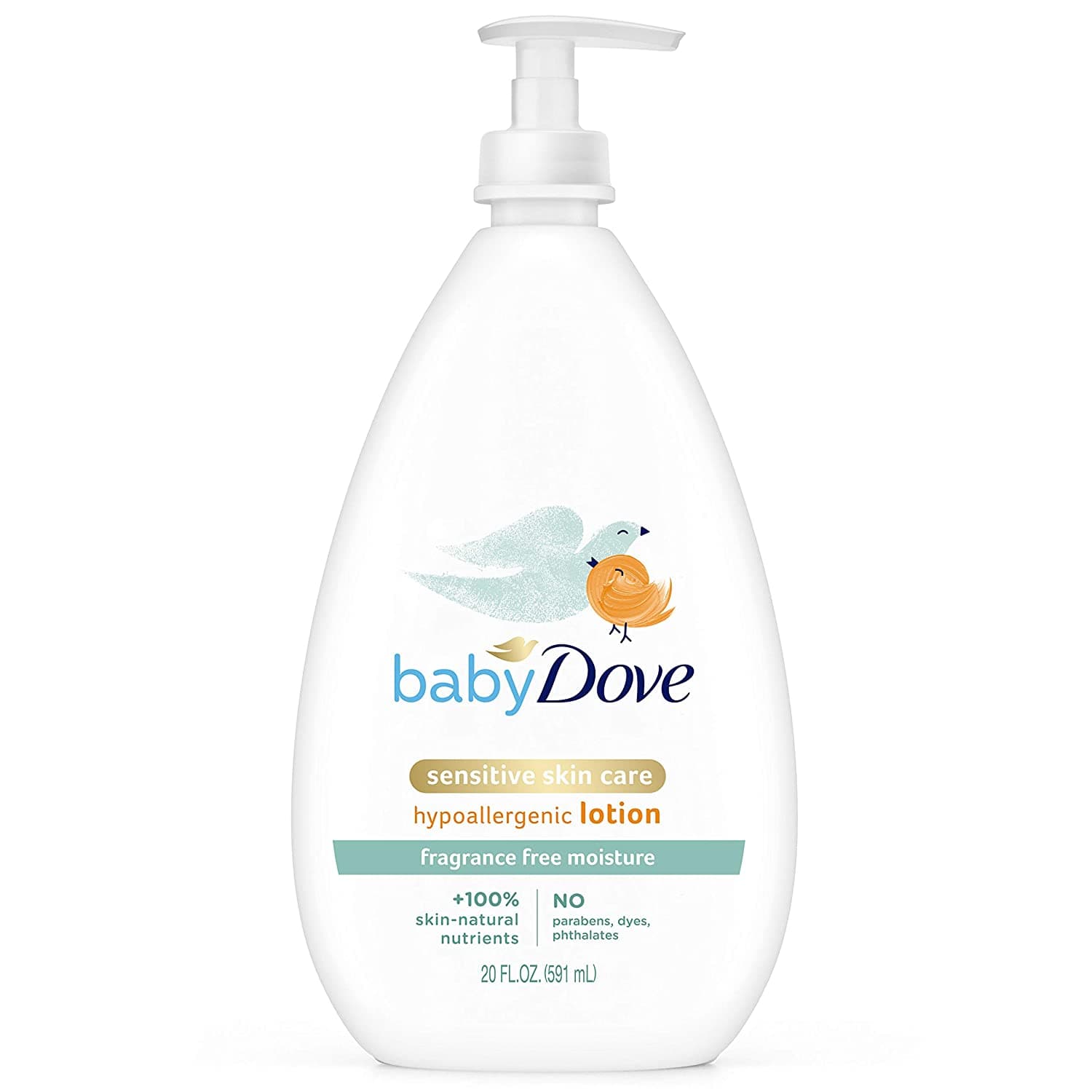 Dove Sensitive Moisture Fragrance Free Lotion 591ml