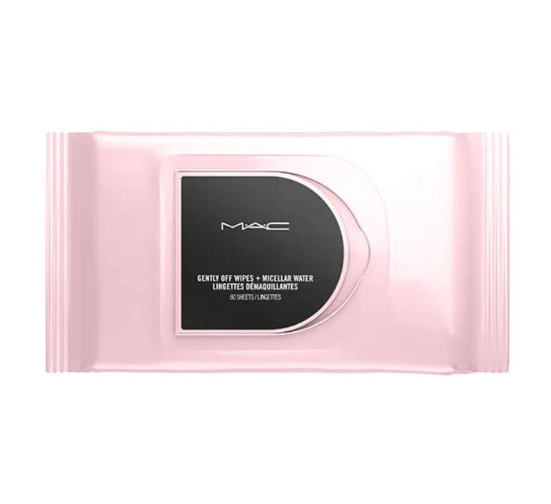 Mac Cosmetics Gently Off Wipes + Micellar Water | 80 Sheets