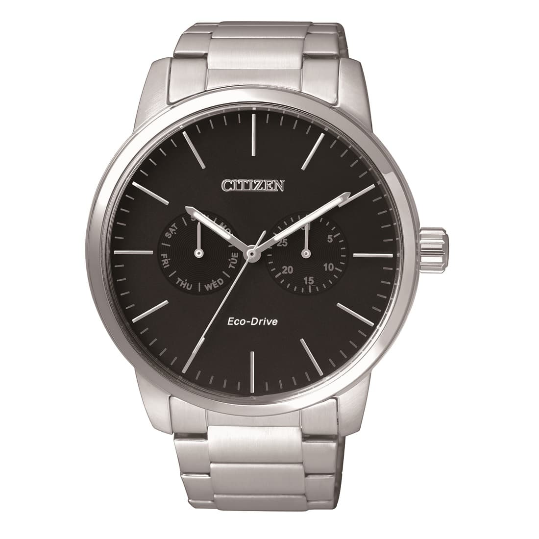 Citizen Stainless Steel Gents Watch AO9040-52E Black