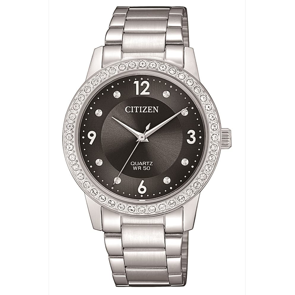 Citizen Stainless Steel Ladies Watch EL3090-81H Black