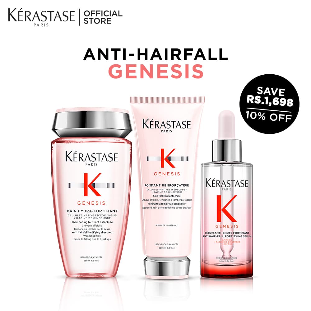 Kerastase 10% Off Genesis Bundle - Anti Hairfall For Thin & Greasy Hair