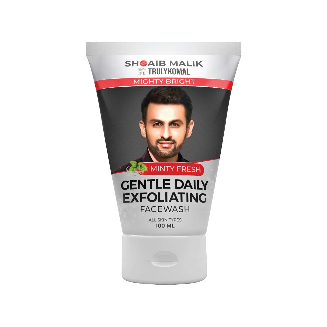 Shoaib Malik By Truly Komal Exfoliating Face Wash For All Skin Type 100ml