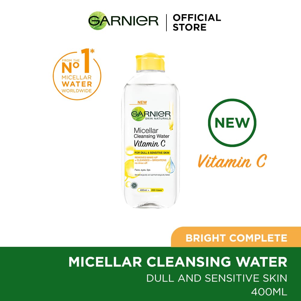 Garnier Skin Active Vitamin C Micellar Makeup Cleansing Water - TESTER