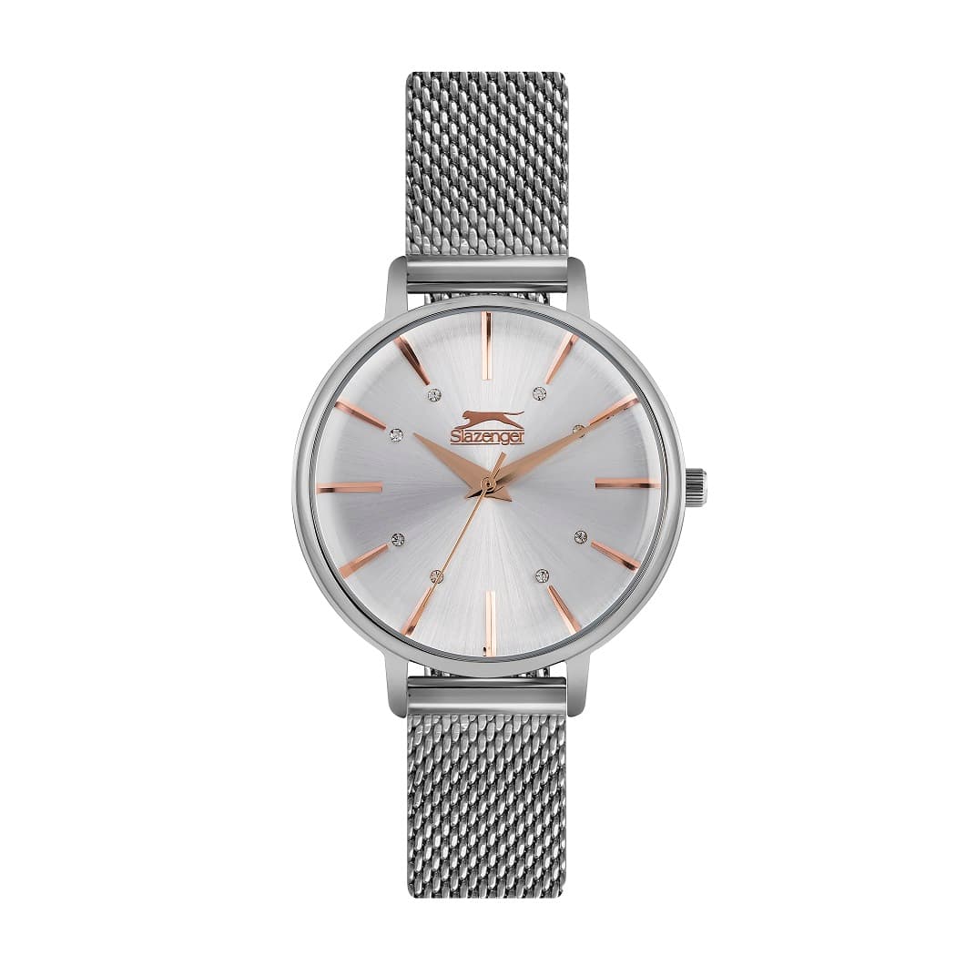 Slazenger Ladies Stainless Steel Watch SL.9.6203.3.01 Silver