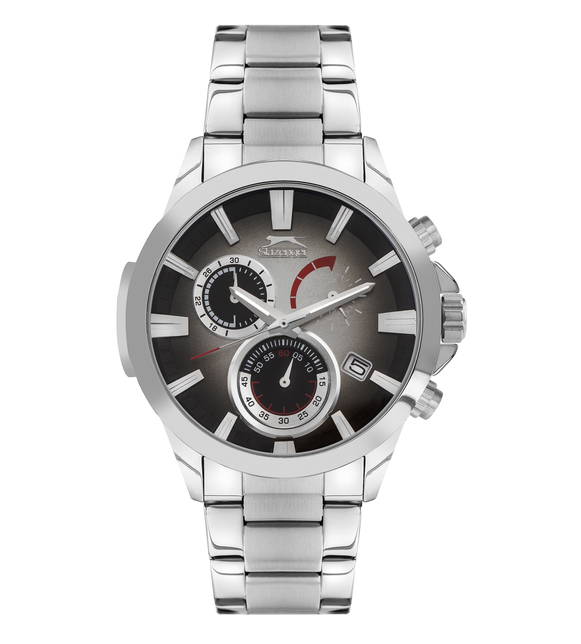 Slazenger Gents Stainless Steel Watch SL.9.6383.2.01 Black