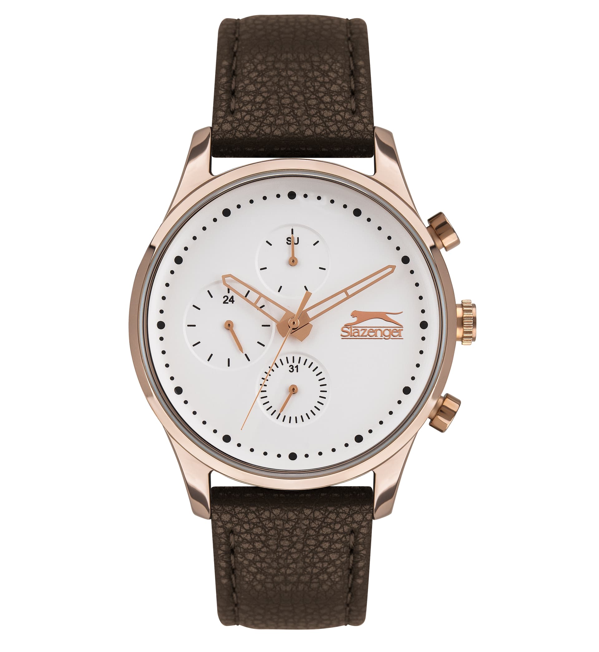 Slazenger Gents Stainless Steel Watch SL.9.6387.2.05 Silver