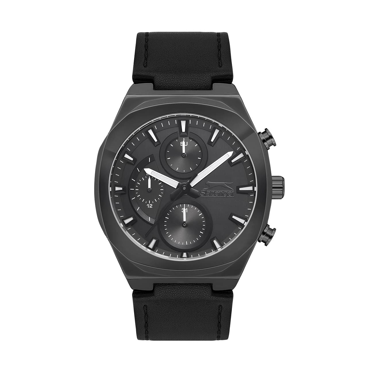 Slazenger Gents Stainless Steel Watch SL.9.6504.2.02 Grey