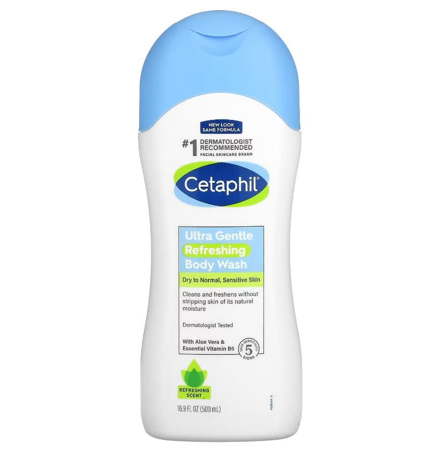 Cetaphil Ultra Gentle Refreshing Body Wash Refreshing Scent 500ml