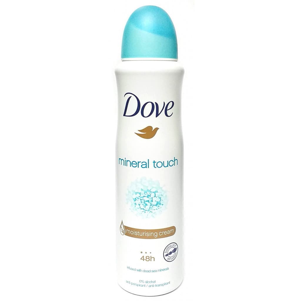 Dove Mineral Touch with Dead Sea Minerals Antiperspirant Deodorant Spray 150ml