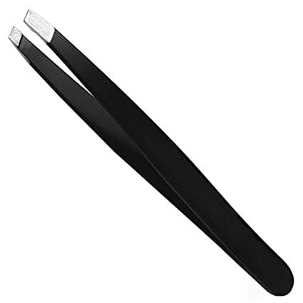 Trim Deluxe Black Blunt Tweezers