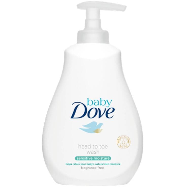Dove Sensitive Moisture Head to Toe Wash 400 ml