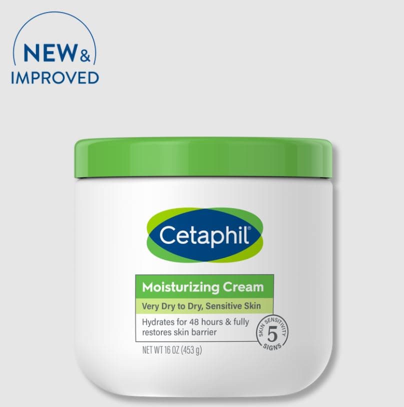 Cetaphil Moisturizing Cream (Very Dry to Dry Sensitive Skin ) 566g