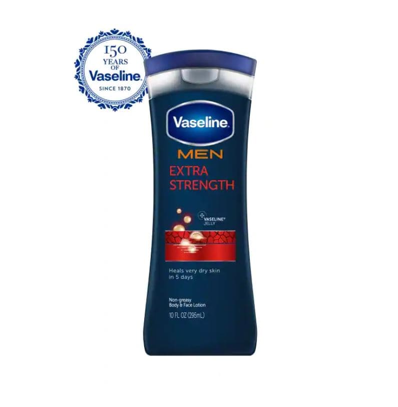 Vaseline Men Extra Strength Body And Face Lotion 295ml