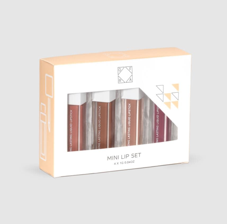 Ofra Cosmetics Long Lasting Liquid Lip Set - Everyday Nudes