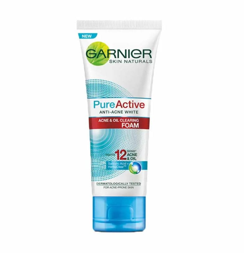Garnier Pure Active Acne & Oil Clearing Foam 100ml