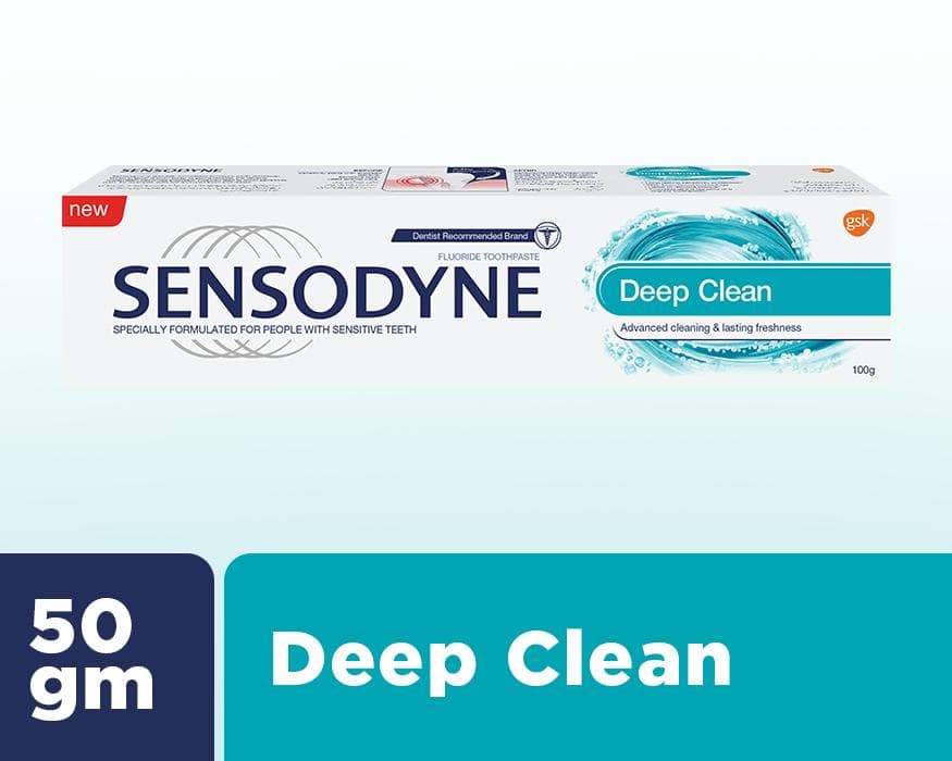 Sensodyne Deep Clean 50Gm