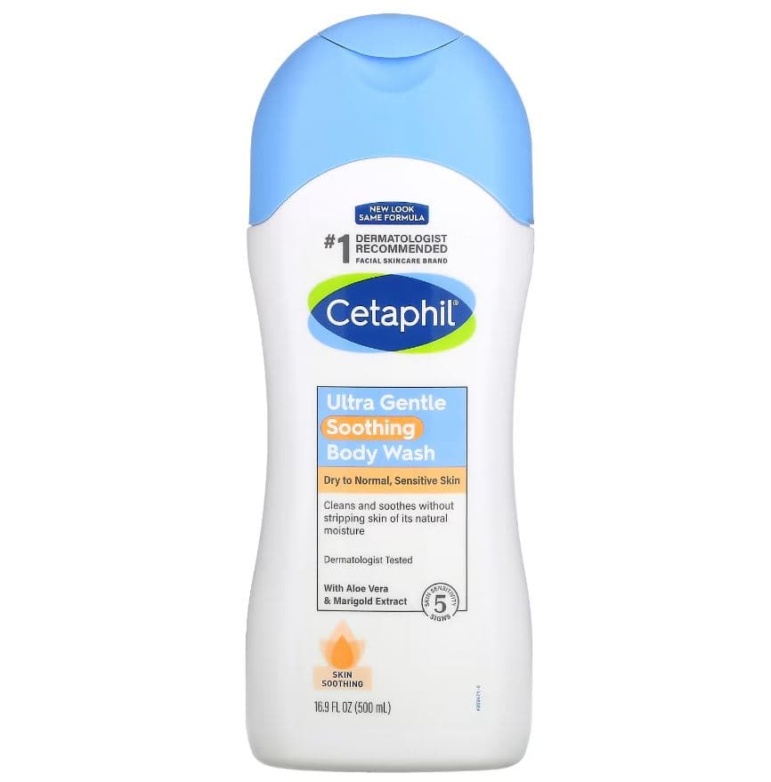 Cetaphil Ultra Gentle Soothing Body Wash 500ml