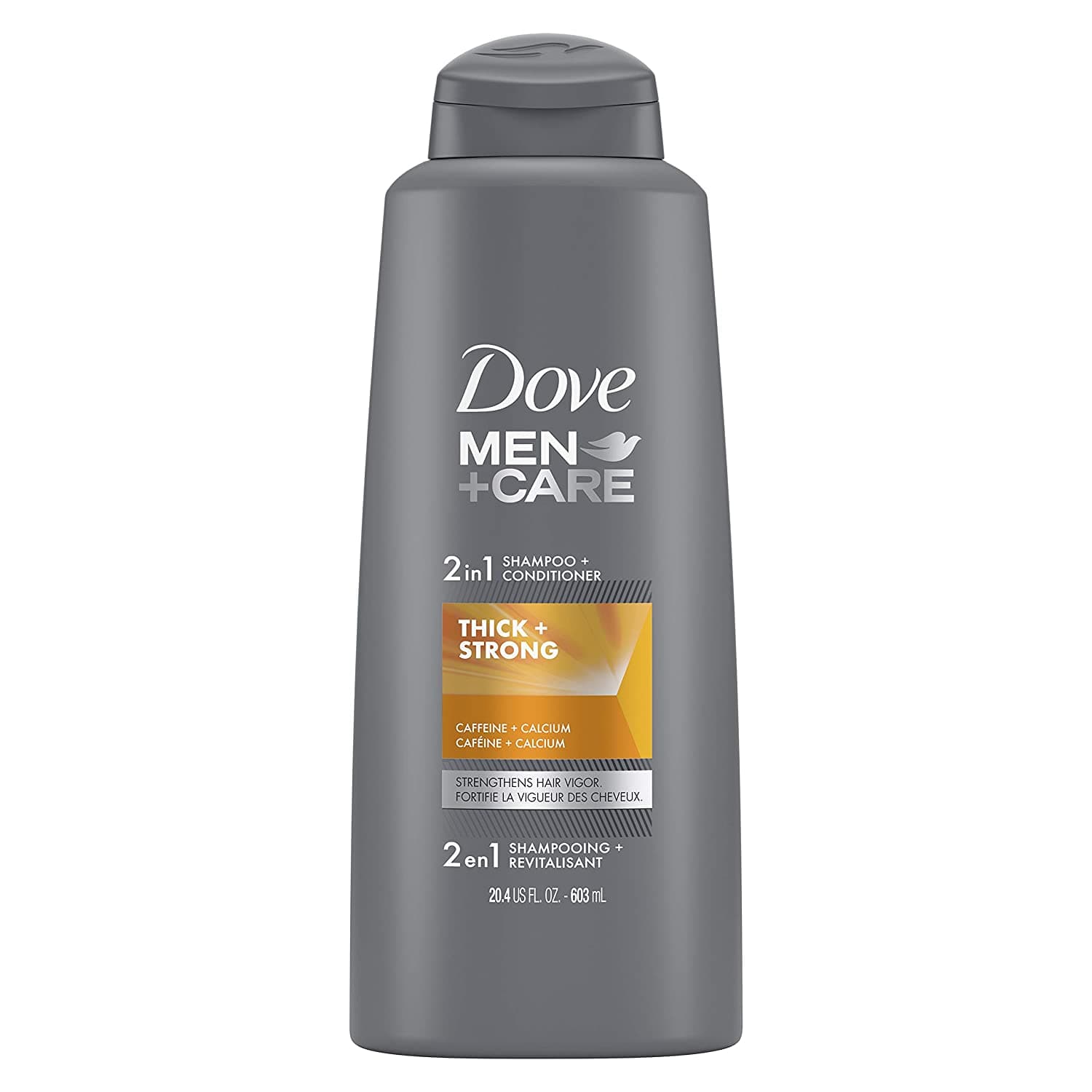 Dove Men Care Thick & Strong 2 in 1 Shampoo and Conditioner 603ml