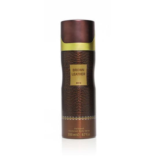 WB Brown Leather Body Spray For Men 200ml