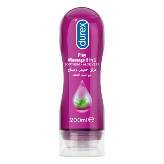 Durex Play Massage 2 in 1 With Soothing Aloe Vera 200ml