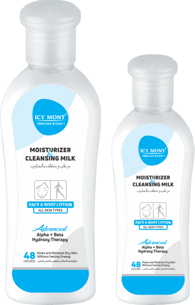 Icy Mont Moisturizer & Cleansing Milk for Face & Body 200g