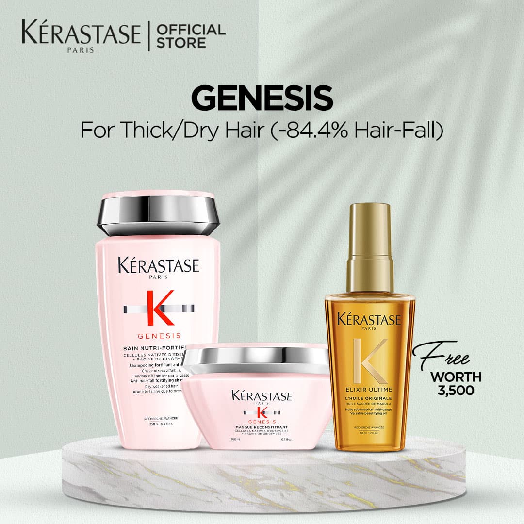 Genesis Thick Hair x Shine with Elixir