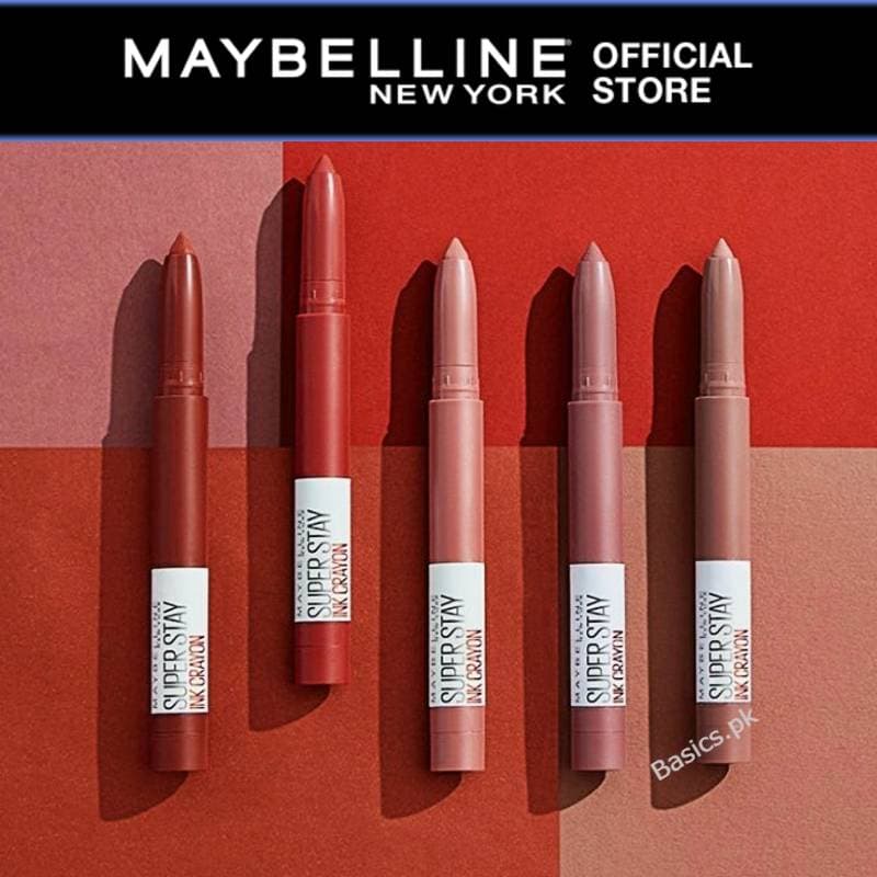 Maybelline Super Stay Ink Lip Crayon Lipstick