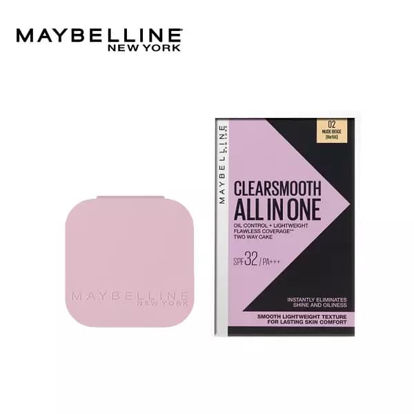 Maybelline New York Clear Smooth All In One Powder Foundation - TESTER