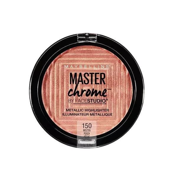 Maybelline FaceStudio Master Chrome Metallic Highlighter - Molten Peach