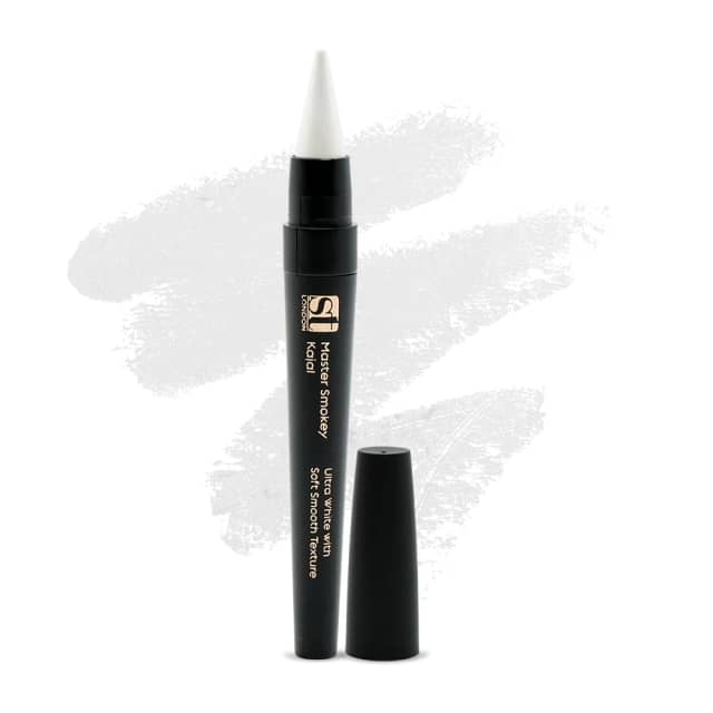 ST London Smokey Kajal White