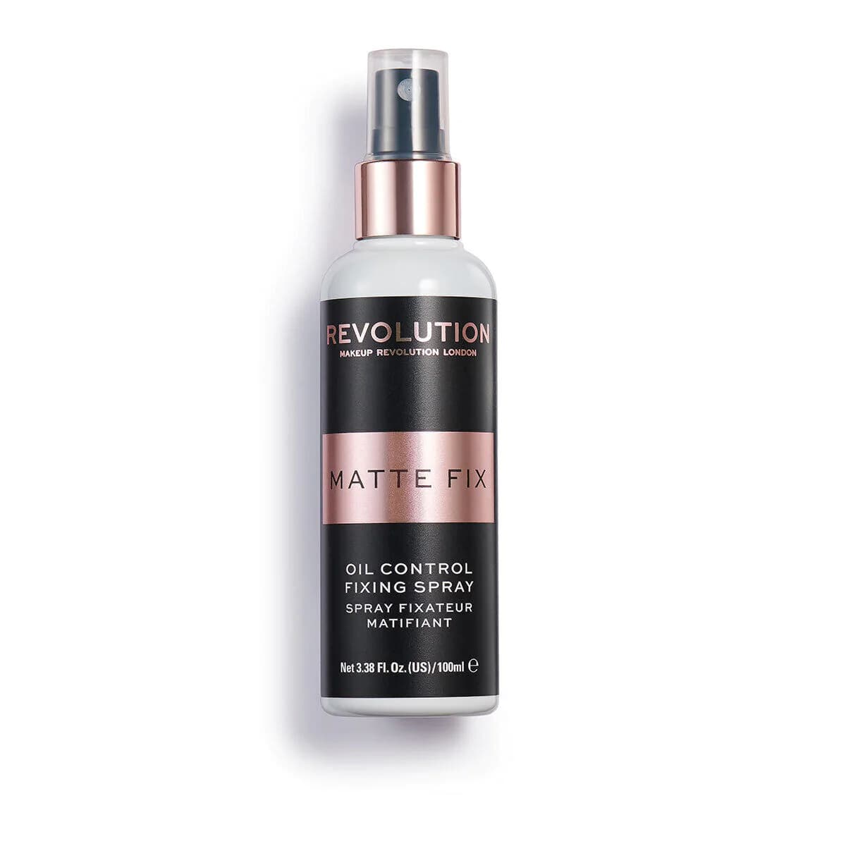 Makeup Revolution Matte Fix Oil Control Fixing Spray, 100ml - TESTER