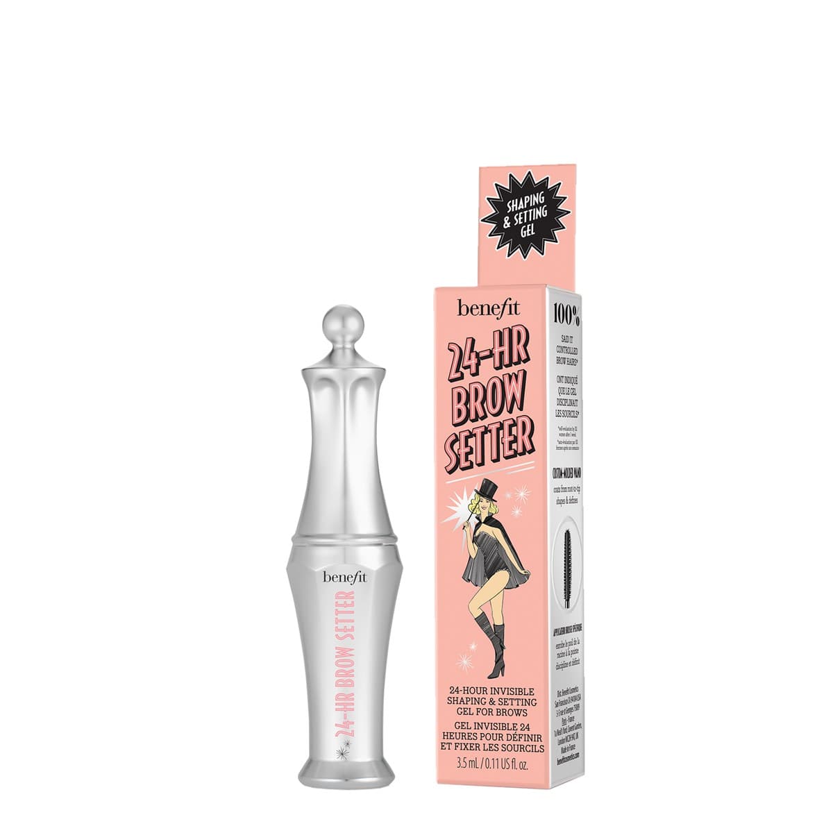 Benefit Cosmetics 24-HR Brow Setter Clear Brow Gel Mini