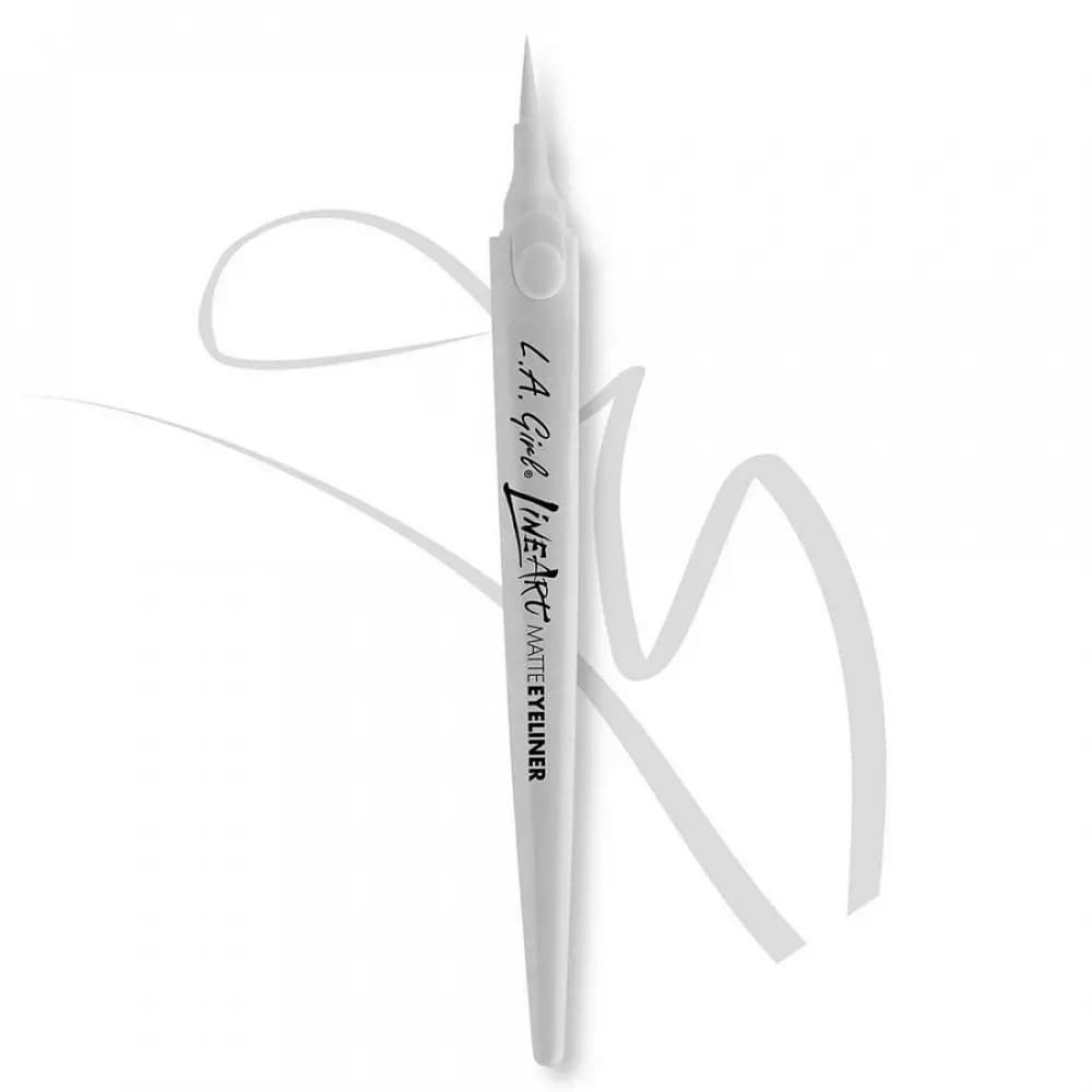 LA Girl Line Art Matte Eyeliner Pen -Pure White