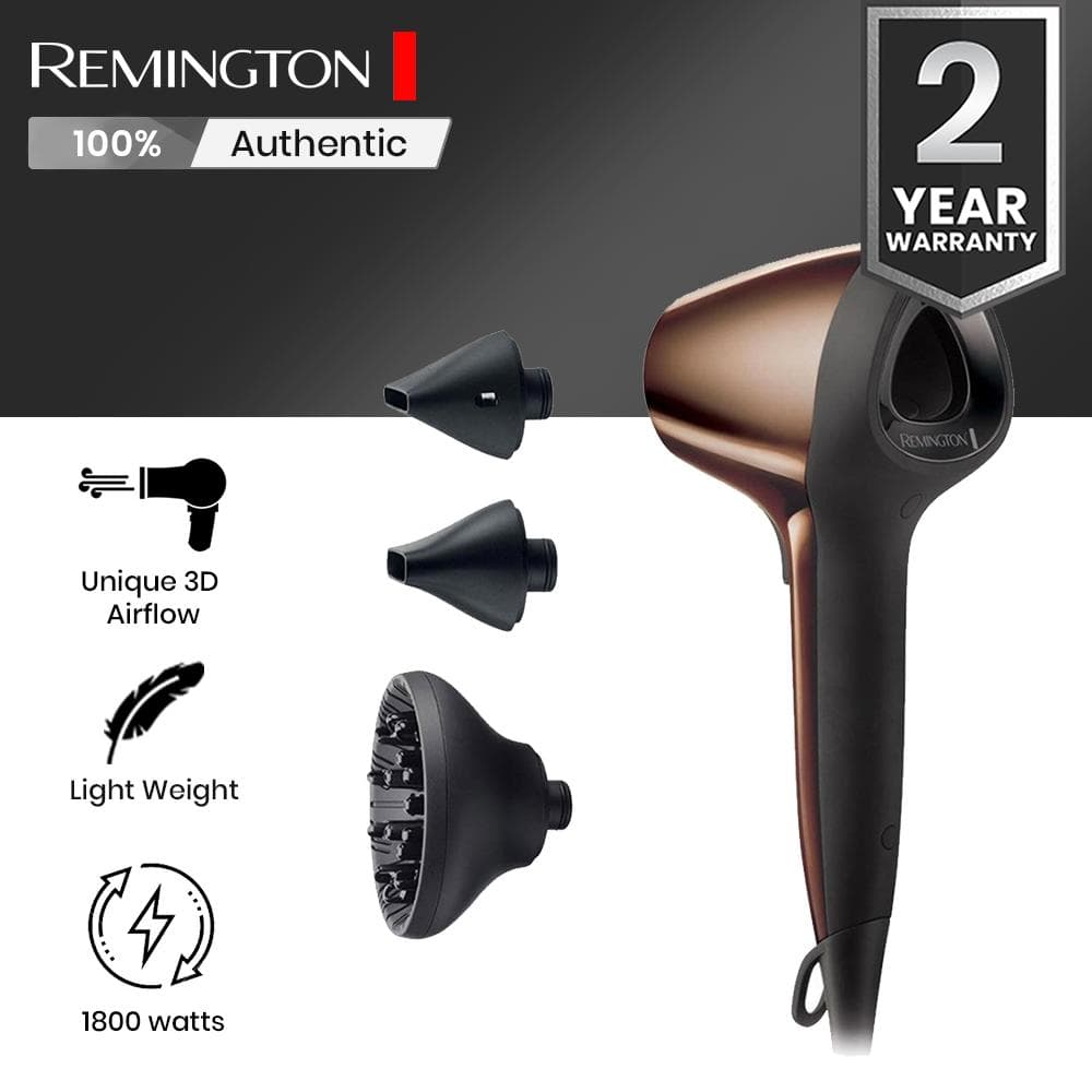 D7777 Remington Air 3D Hair Dryer