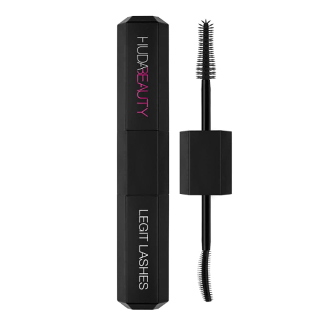 Huda Beauty LEGIT LASHES Double-Ended Volumizing and Lengthening Mascara
