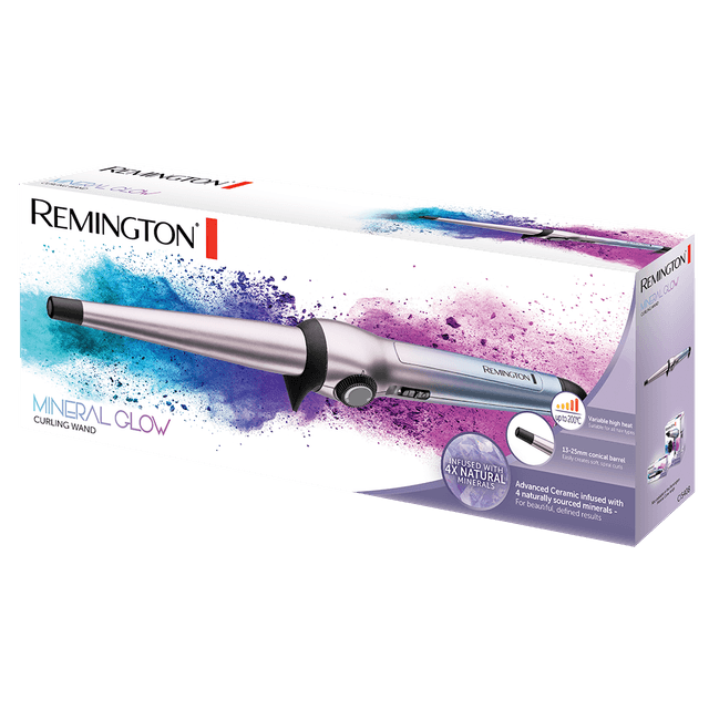 CI5408 Remington Mineral Glow Curling Wand