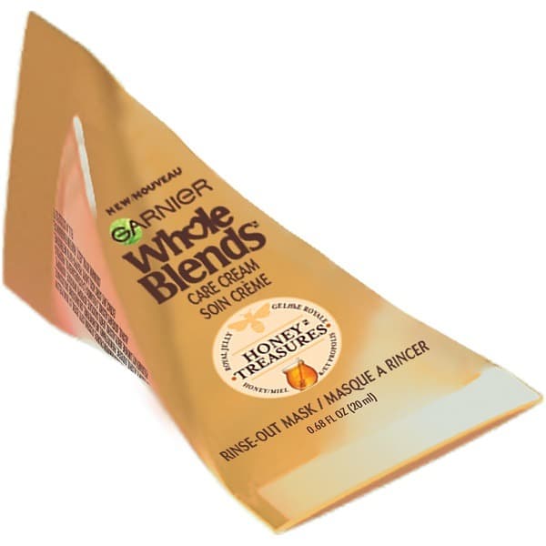 Garnier Whole Blends Care Cream Hair Mask Honey Treasures 20ml foc