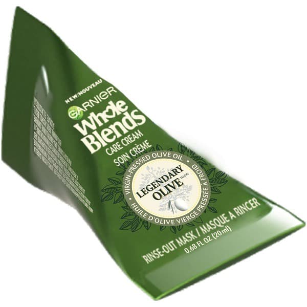 Garnier Whole Blends Care Cream Hair Mask Legendary Olive 20ml foc