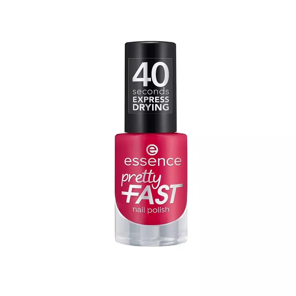 essence Pretty FAST Nail Polish- 04 Cherry On The Run 5ml