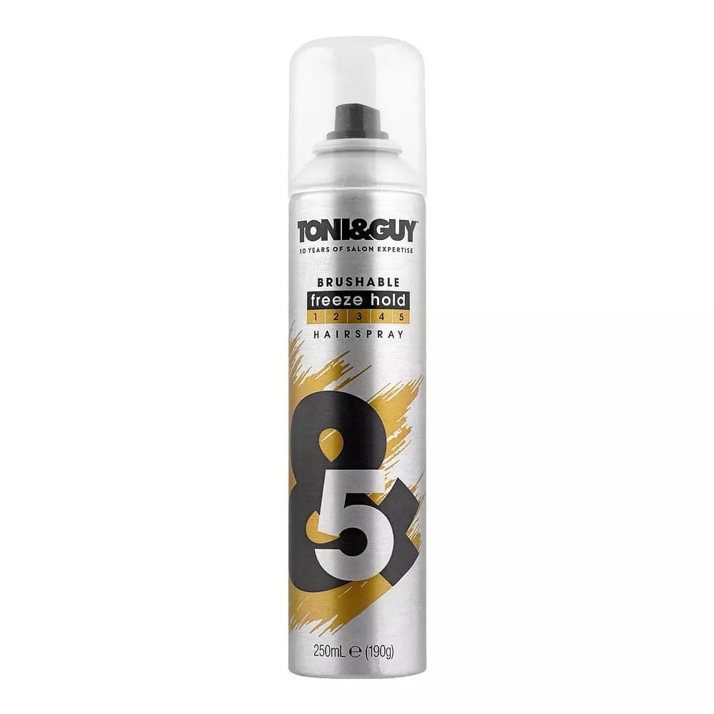 Toni&Guy Brushable Freeze Hold Hair Spray 250ml