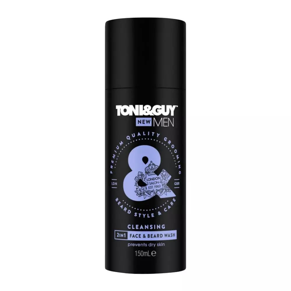 Toni&Guy Men Cleansing 2in1 Face & Beard Wash 150ml