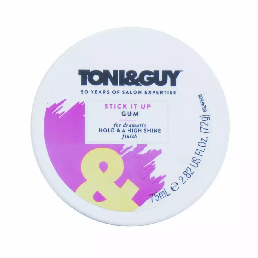 TONI & GUY Stick It Up Gum for Dramatic Hold & A High Shine - 75ml