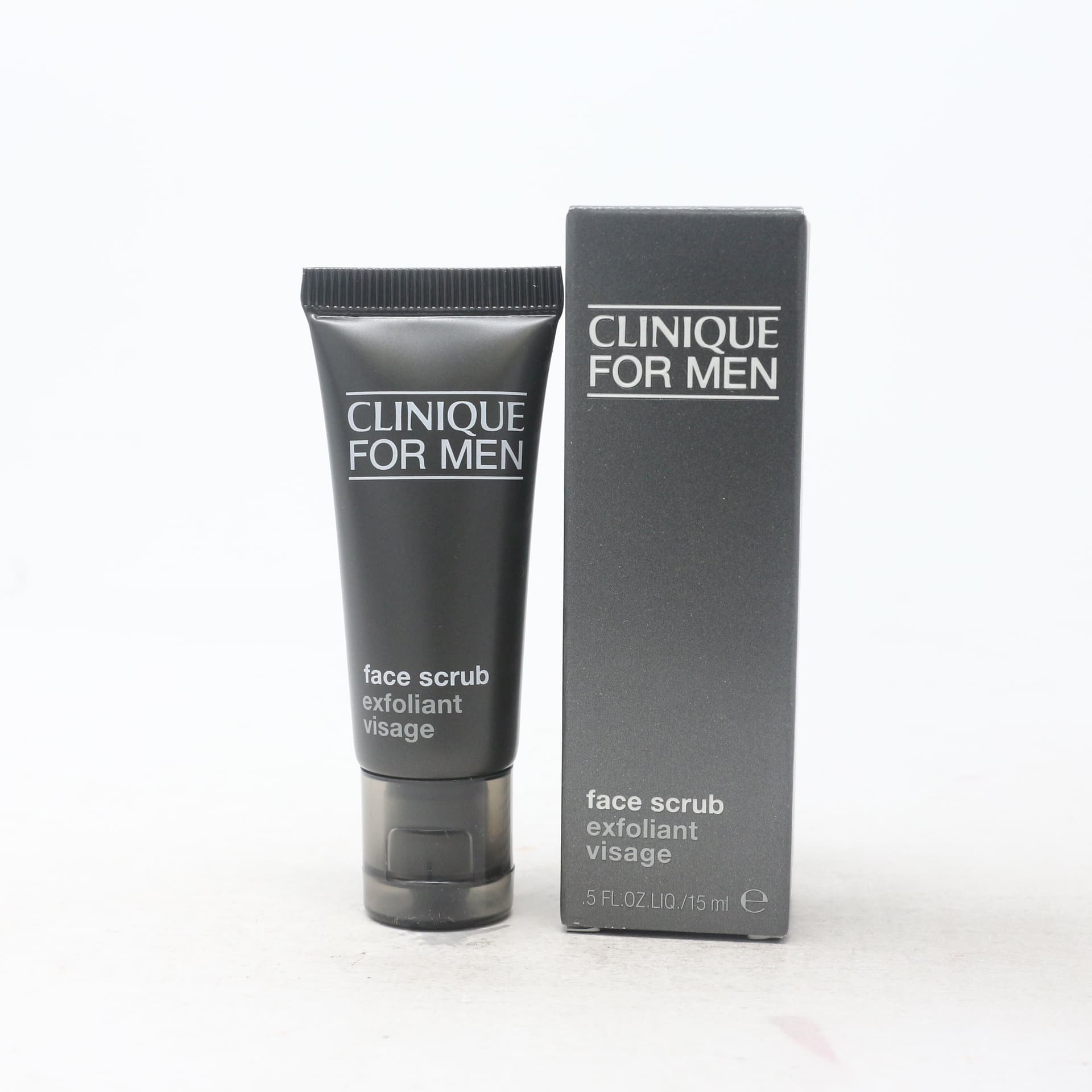 Clinique Skin Supplies for Men Face Scrub Exfoliant Visage 15ml