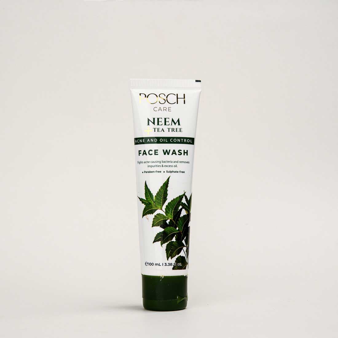 Posch Neem + Tea Tree Face Wash 100ml